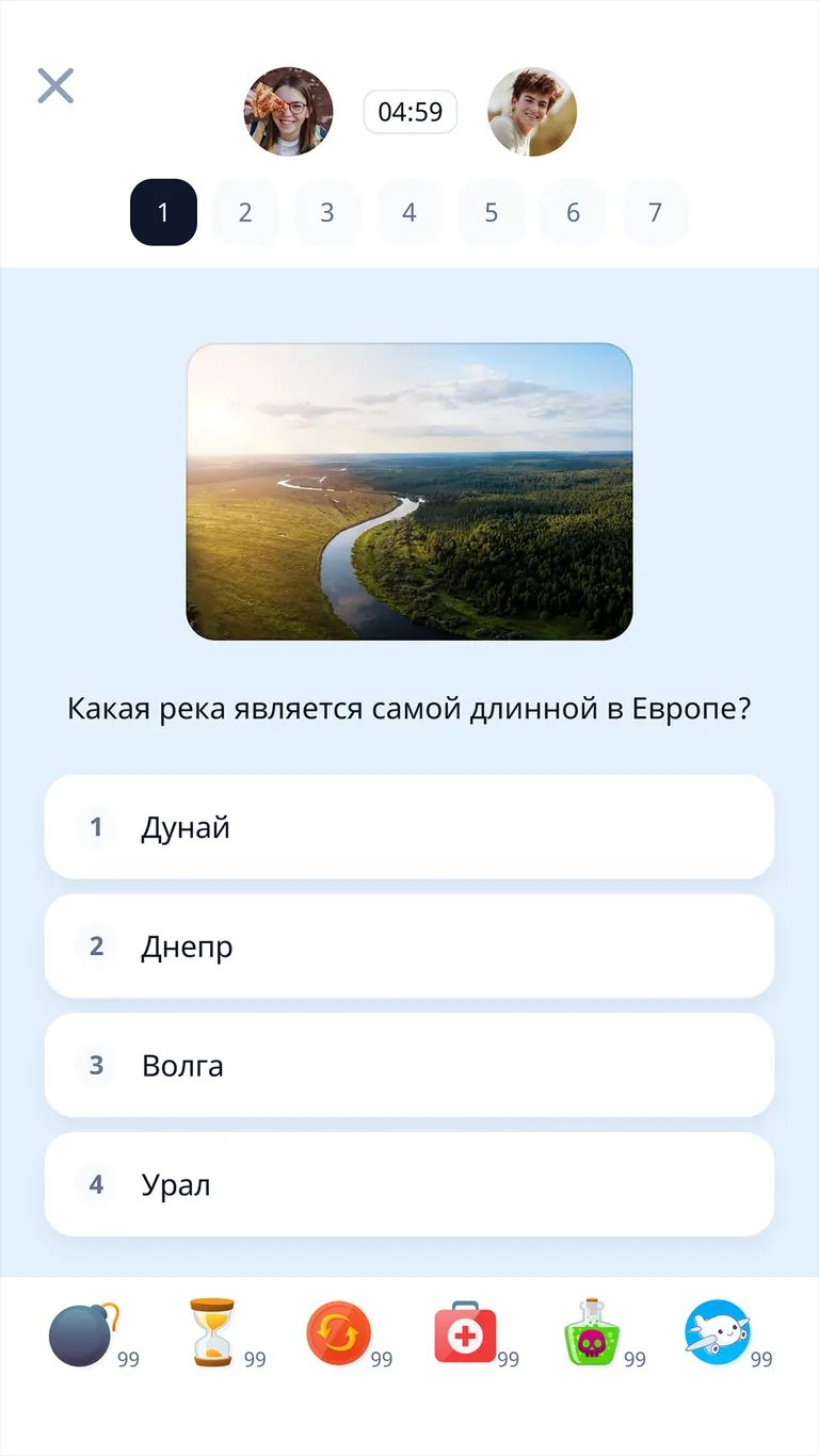 Скриншот 1: Приложение "Самый умный"